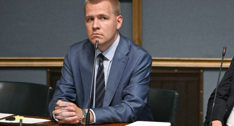 Photo of Eemeli Peltonen, a Finnish MP.