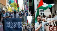 Mahmoud Khalil quotes slain Al Jazeera correspondent allegedly aligned with Hamas at 'March for Humanity' protest