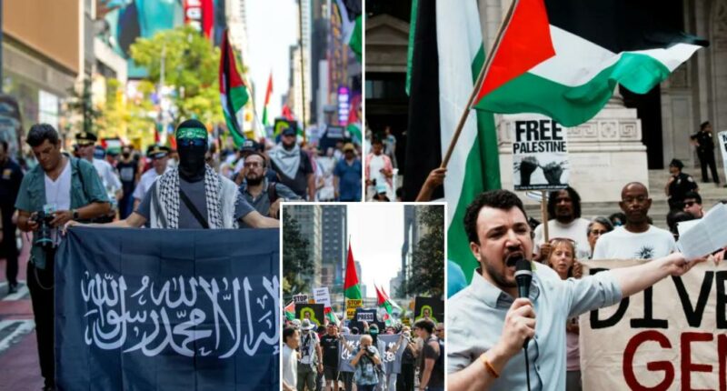 Mahmoud Khalil quotes slain Al Jazeera correspondent allegedly aligned with Hamas at 'March for Humanity' protest