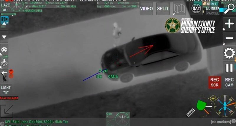 Man accused of pointing laser at Florida sheriff's helicopter says he was 'just being silly'
