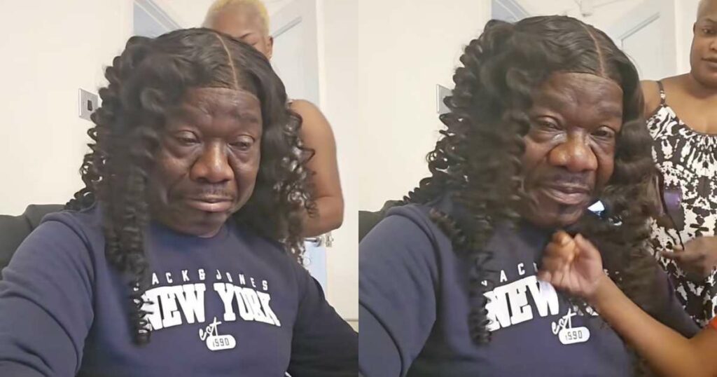 Man warns against marrying hairdresser as wife turns him into mannequin