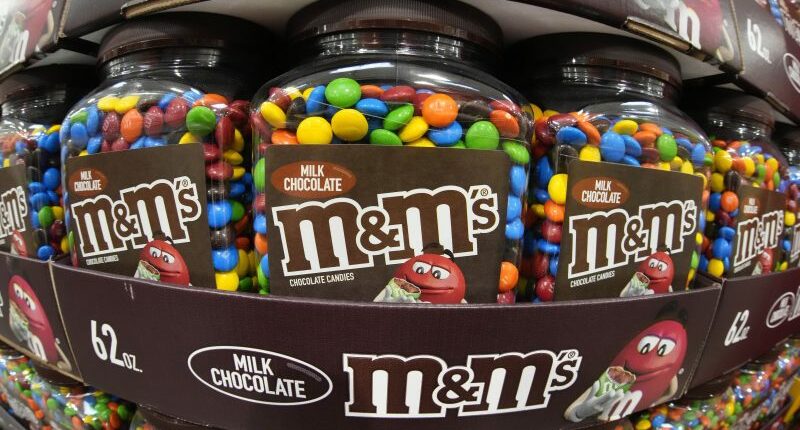 Mars says M&M's, Starbursts without synthetic dyes coming in 2026
