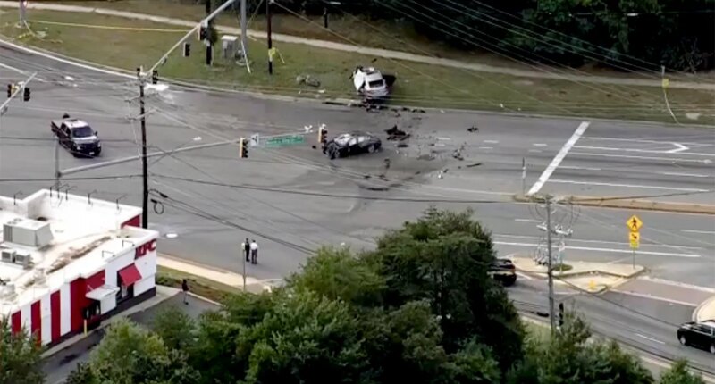 Maryland mother killed when 4 teens in stolen car slam into her and her child