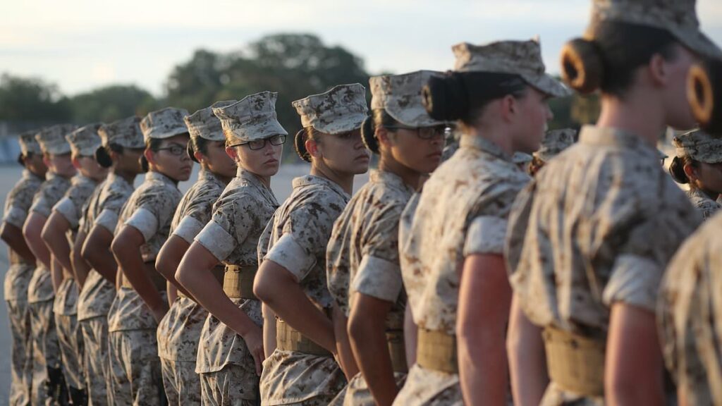 Military sees 'Trump Bump' as number of female recruits surges
