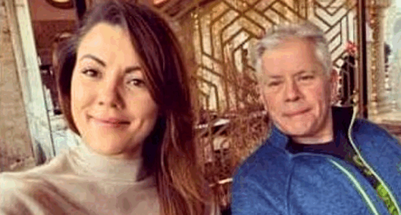 Photo of Mark Gibbon and Jasmine Wyld.