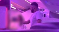 Salman Iftikhar on a plane.