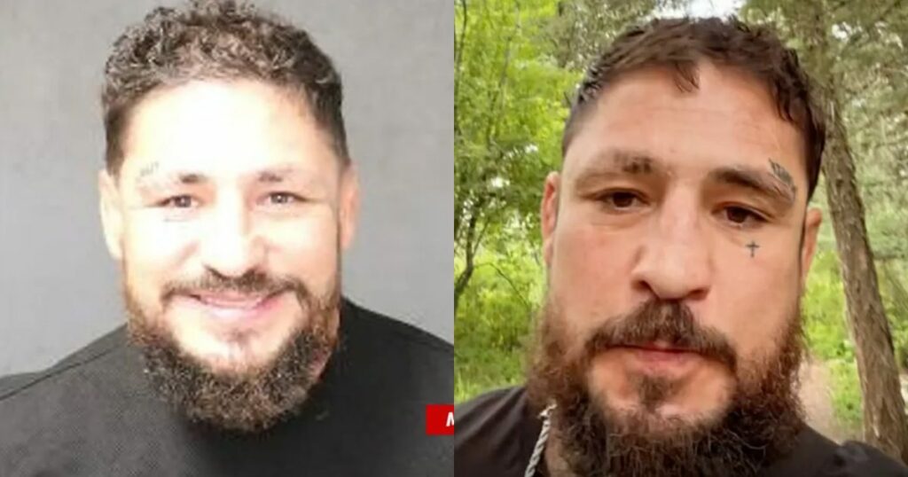 Moment cops arrest UFC legend Diego Sanchez for alleged highway shooting