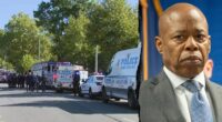 NYPD officer shot during carjacking by career criminal, Adams rips justice reforms