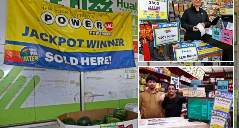 NYers flock to lucky lotto stores with recent big wins ahead of $1.1B Powerball drawing
