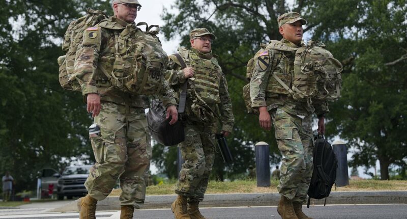 National Guard descends on DC as Trump mulls plan for 'reaction force'