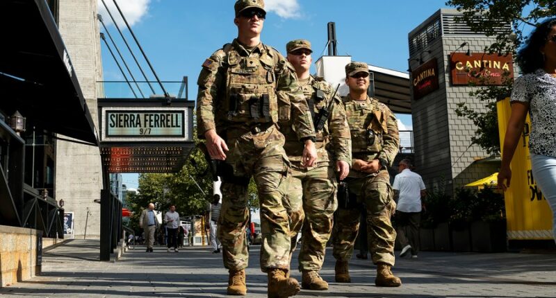 National Guard in DC now picking up trash, working on 'beautification'