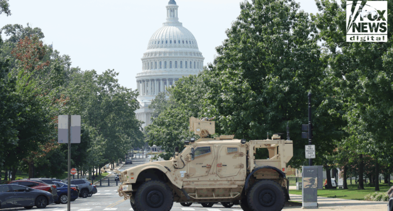 National Guard roll out in 19 states not linked to Trump’s crime crackdown, WH says