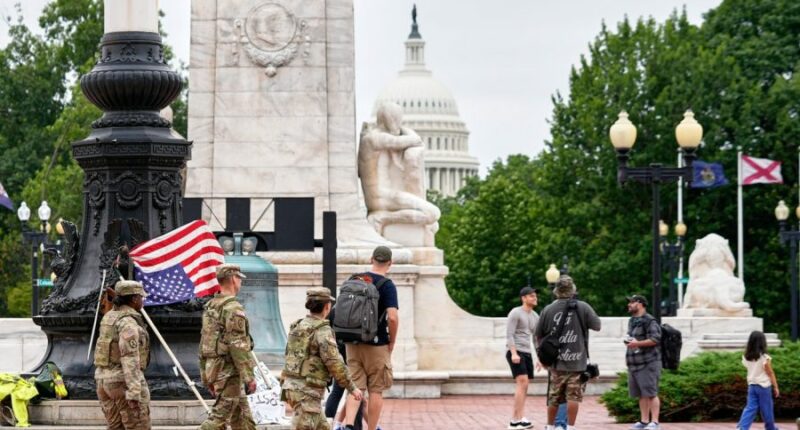 National Guardsman ticketed for running red light in DC crash