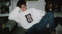 Photo of Amy Bradley sitting on a couch.