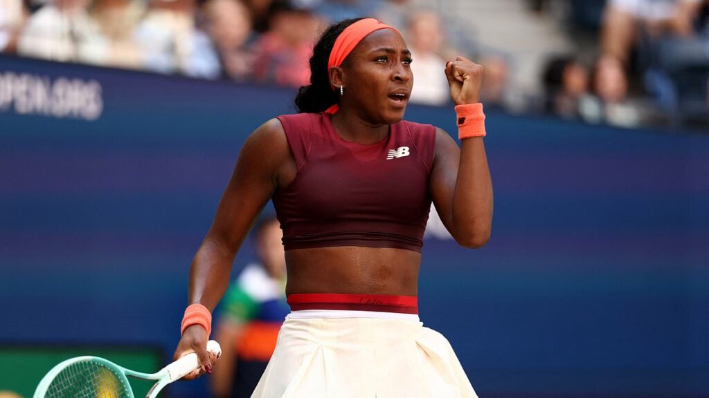 No more tears for Gauff as tennis star dismantles Frech at US Open