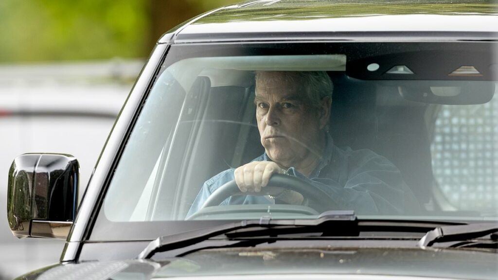 Prince Andrew 'barks foul-mouthed question at builders'