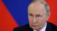 Vladimir Putin at a meeting.