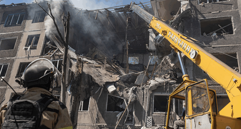 Russia launches largest attack on Ukraine this month following Trump's meetings with Putin, Zelenskyy