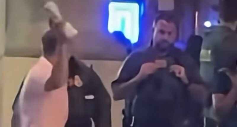 Sandwich thrower who hurled sub at feds is charged with FELONY