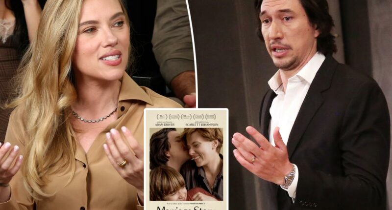 Scarlett Johansson, Adam Driver's ‘Marriage Story’ used to scare wolves