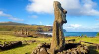 Scientists baffled as new 'stone head' statue appears on Easter Island