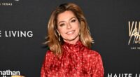 Shania Twain strips down to her underwear to mark 60th birthday