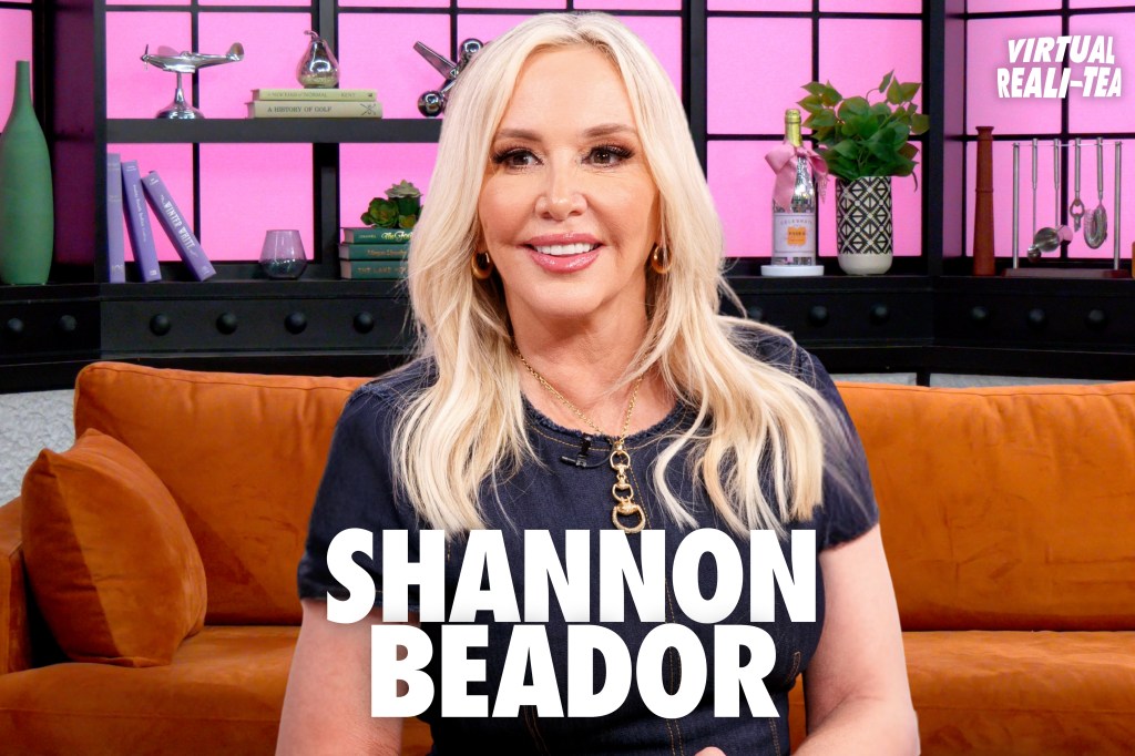Shannon Beador tells 'Virtual Reali-Tea' about her dating life — and sheds new light on 'RHOC' feud with Katie Ginella