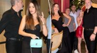 Sofía Vergara steps out with friends for dinner at Hollywood hotspot in stylish black dress