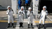 SpaceX delivers four astronauts to the International Space Station just 15 hours after launch