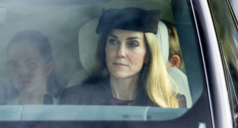 Sun-kissed Kate debuts new lighter locks at church service in Balmoral