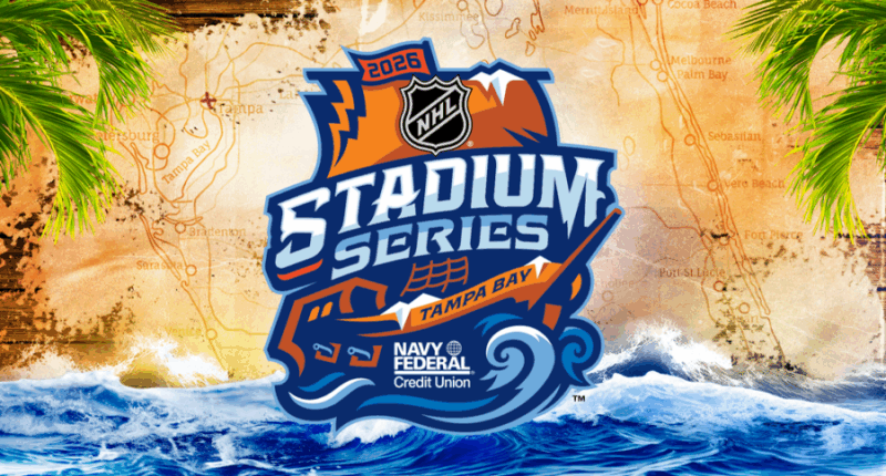 Tampa Bay Lightning unveil logo for stadium series game at Raymond James Stadium