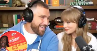 Taylor Swift recalls celebratory reaction to Chiefs drafting Xavier Worthy