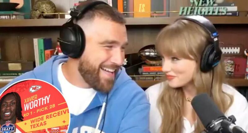 Taylor Swift recalls celebratory reaction to Chiefs drafting Xavier Worthy