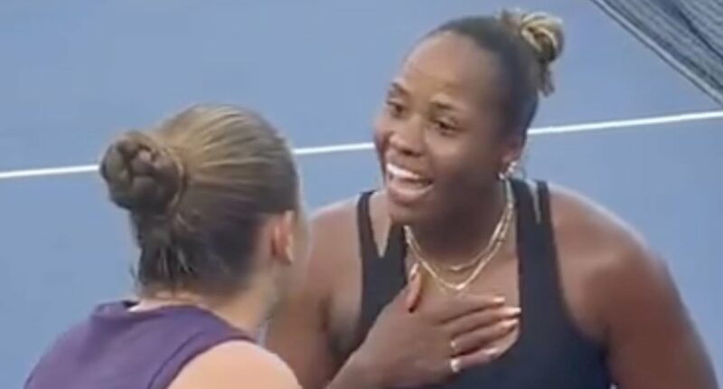 Taylor Townsend's response to Jelena Ostapenko's tirade revealed