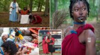 Texas woman Kaura Taylor living with lost African tribe Kingdom of Kubala as Asnat in Scottish Highlands family concerned