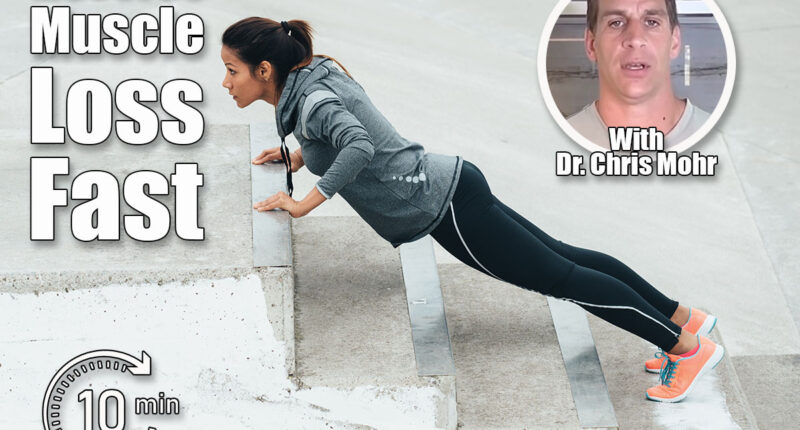 Urban fitness woman workout doing feet elevated push ups and exercising outdoor. Motivated female athlete training hard. These 5 Daily Moves Reverse Muscle Loss Faster Than Gym Workouts After 45. Cover