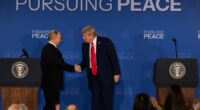 Trump criticizes ‘fake news,’ Democrat, Zelensky in series of posts
