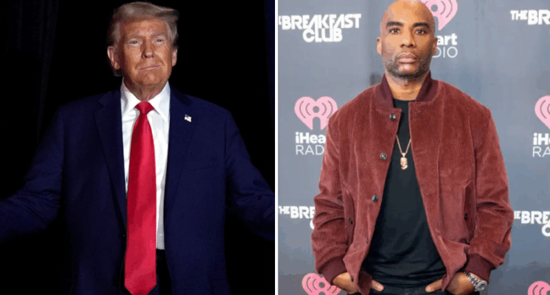 Trump fires back at 'sleazebag' Charlamagne tha God after Epstein comments