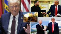 Trump says he, Putin and Zelensky will meet together -- but 'maybe they have to fight a little longer' first