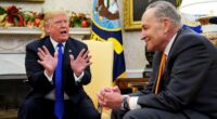 Trump tells Chuck Schumer to 'go to hell', tensions escalate in senate