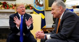Trump tells Chuck Schumer to 'go to hell', tensions escalate in senate