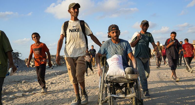 Trump's top advisers head into Gaza to survey humanitarian crisis