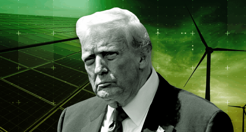 Trump’s war on wind, solar rattles clean energy industry