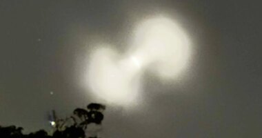 UFO mania grips small town after mysterious glowing object sighting goes viral
