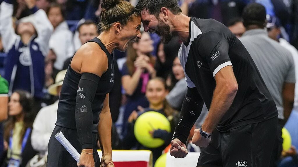 US Open's new mixed doubles format a roaring success with fans