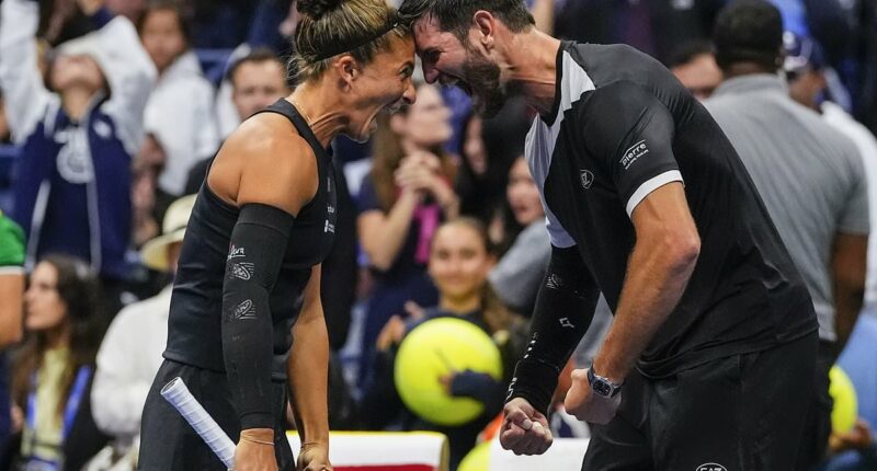 US Open's new mixed doubles format a roaring success with fans