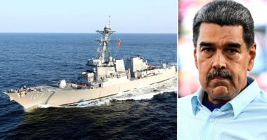 U.S. warships to patrol international waters around Venezuela as Trump vows to stop cartels