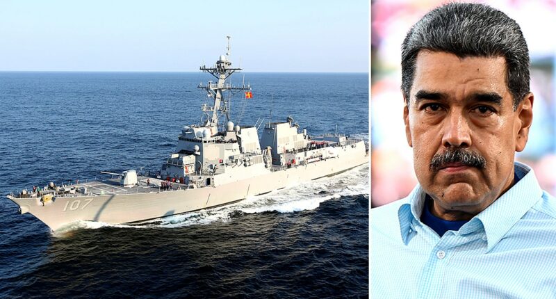 U.S. warships to patrol international waters around Venezuela as Trump vows to stop cartels