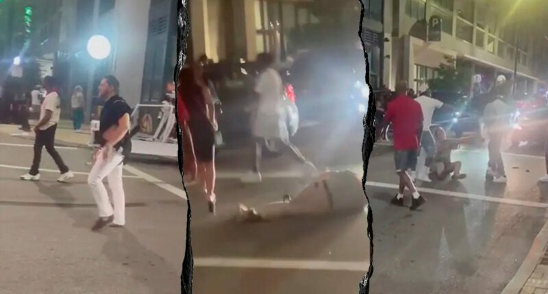 Victim in viral Cincinnati street brawl now charged in case, police say