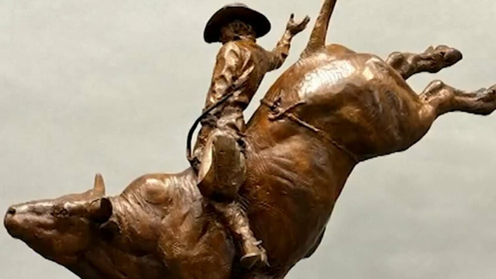 Wild West town's ban on cowboy statue sparks conspiracy theory